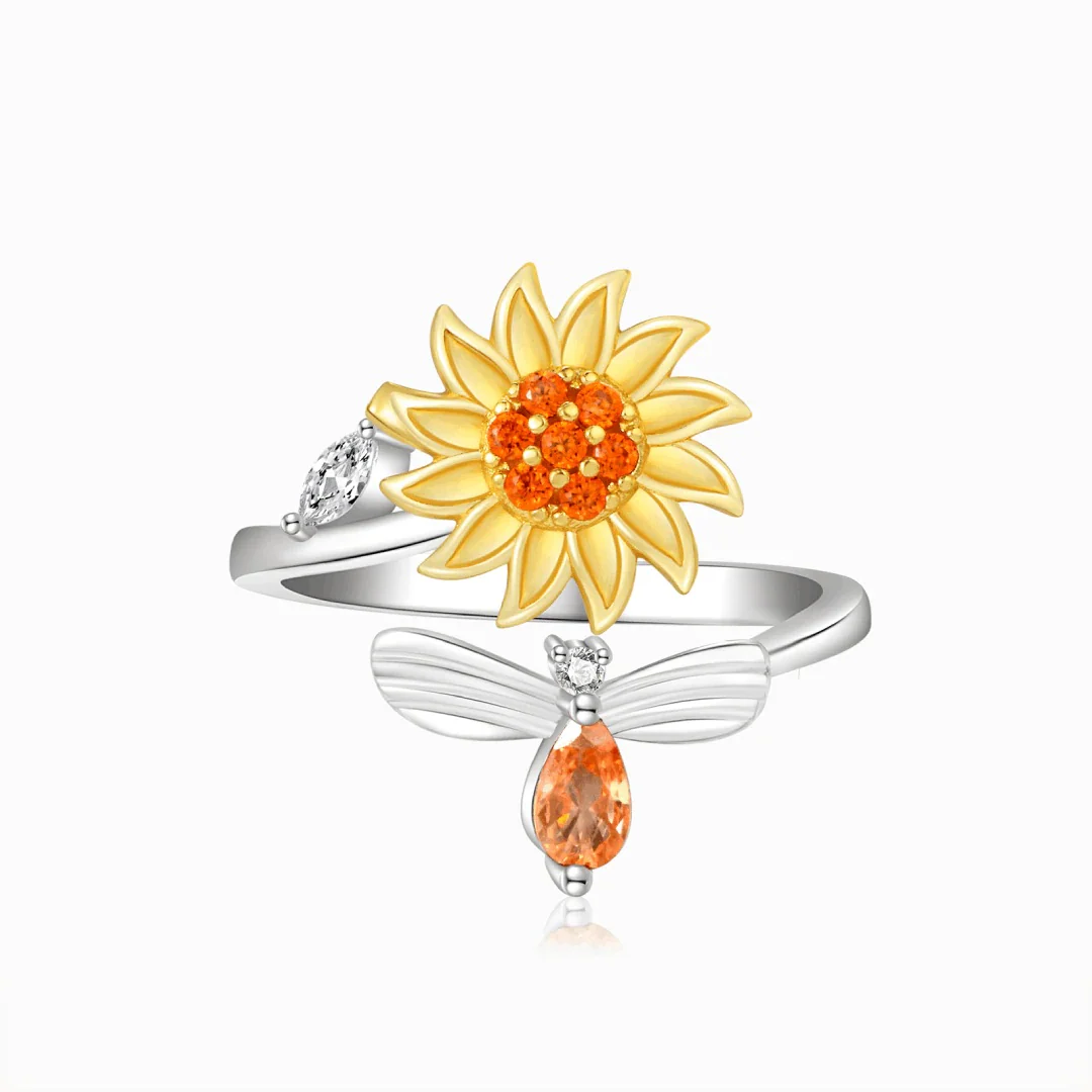 SUNN® - Anel Girassol Spinner - Antiestresse - Image 2