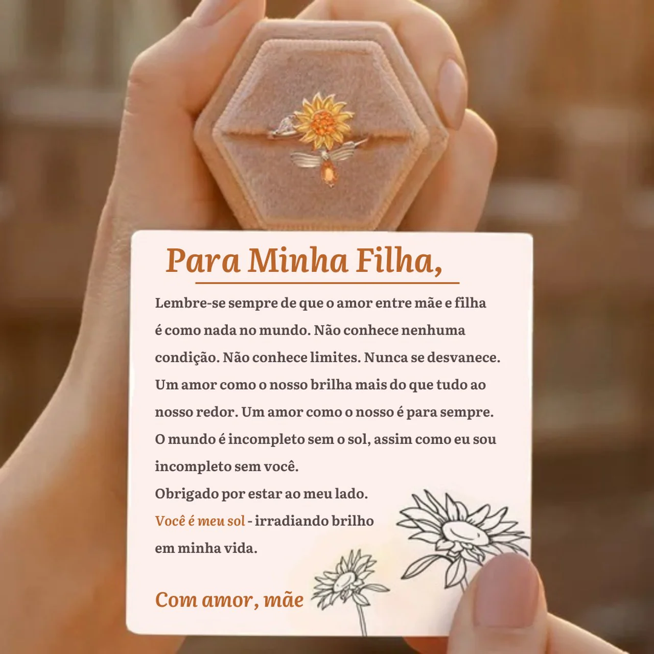 SUNN® - Anel Girassol Spinner - Antiestresse - Image 3