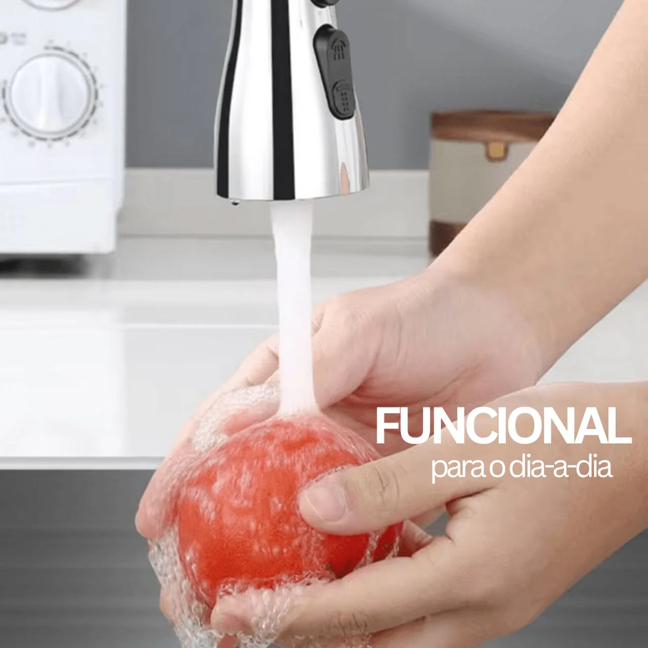 AquaFlow© - Bico de Torneira Universal Premium com 3 Modos de Água - Frete Grátis (Para Qualquer Torneira) - Image 5