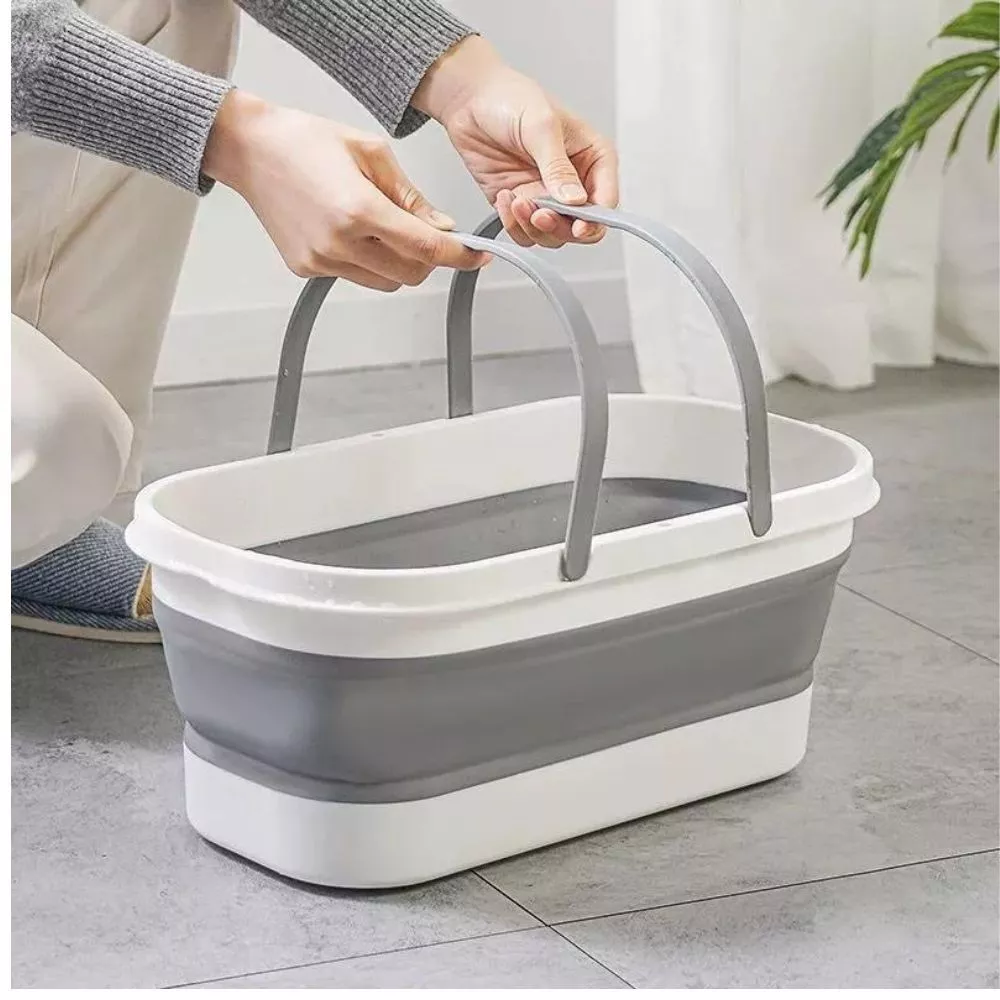 Balde Flex Retrátil - Compacto, Prático e Ideal para Economia de Espaço - Image 2