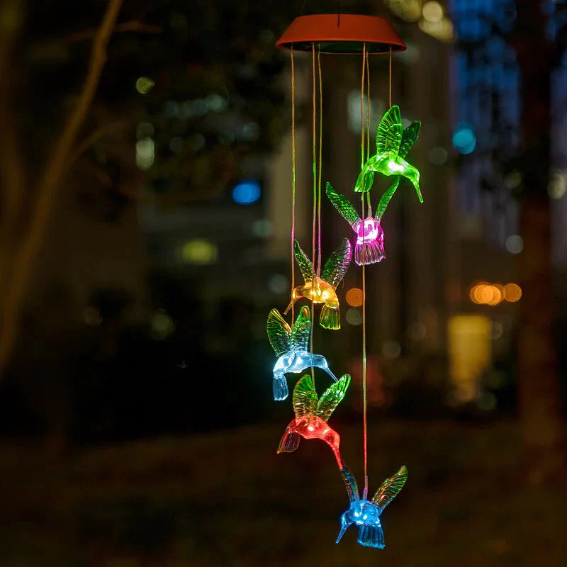Lançamento - Luzes de Beija-Flor Suspensas Movidas a Energia Solar - Frete Grátis - Image 2