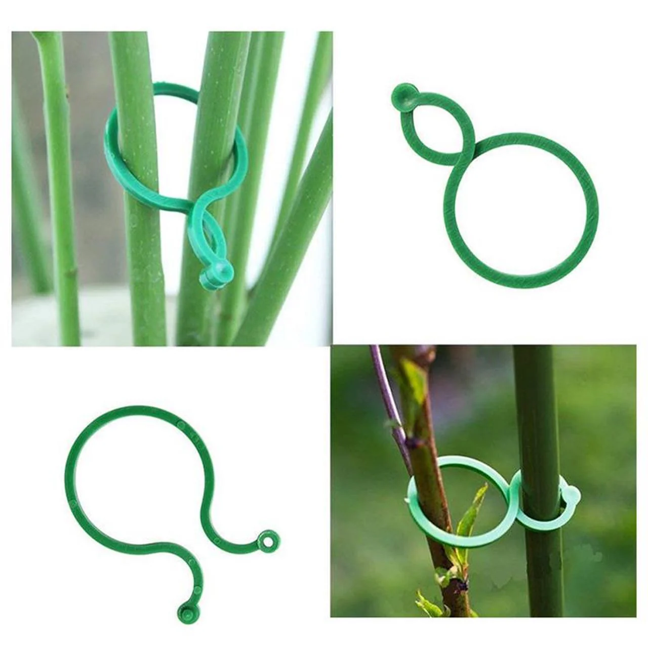 Clipes Suporte Para Plantas, Trepadeiras, Jardins - (Kit Promocional com 100 unidades) - Image 5