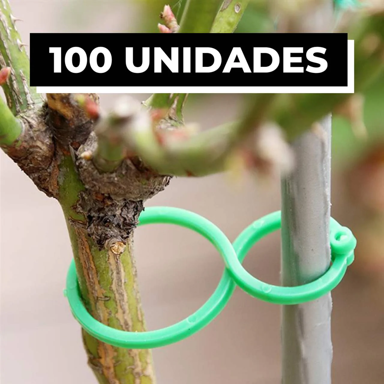 Clipes Suporte Para Plantas, Trepadeiras, Jardins - (Kit Promocional com 100 unidades) - Image 8