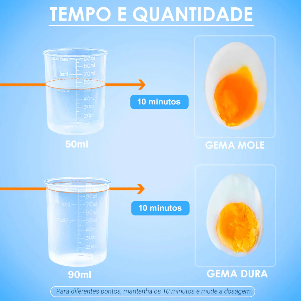 EggPro Vapor – Cozedor de Ovos a Vapor: Praticidade e Sabor no Seu Dia a Dia - Image 4