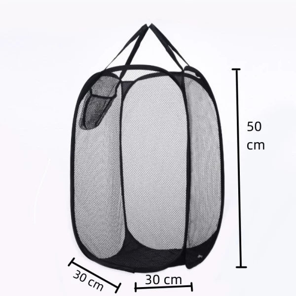 (Kit com 2 unidades) Cesto Dobrável em Nylon Multiuso – Praticidade, Organização e Proteção para Seu Lar - Image 6