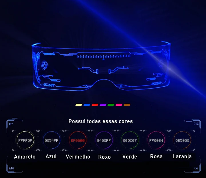 Óculos Magic LED Glasses - Image 6