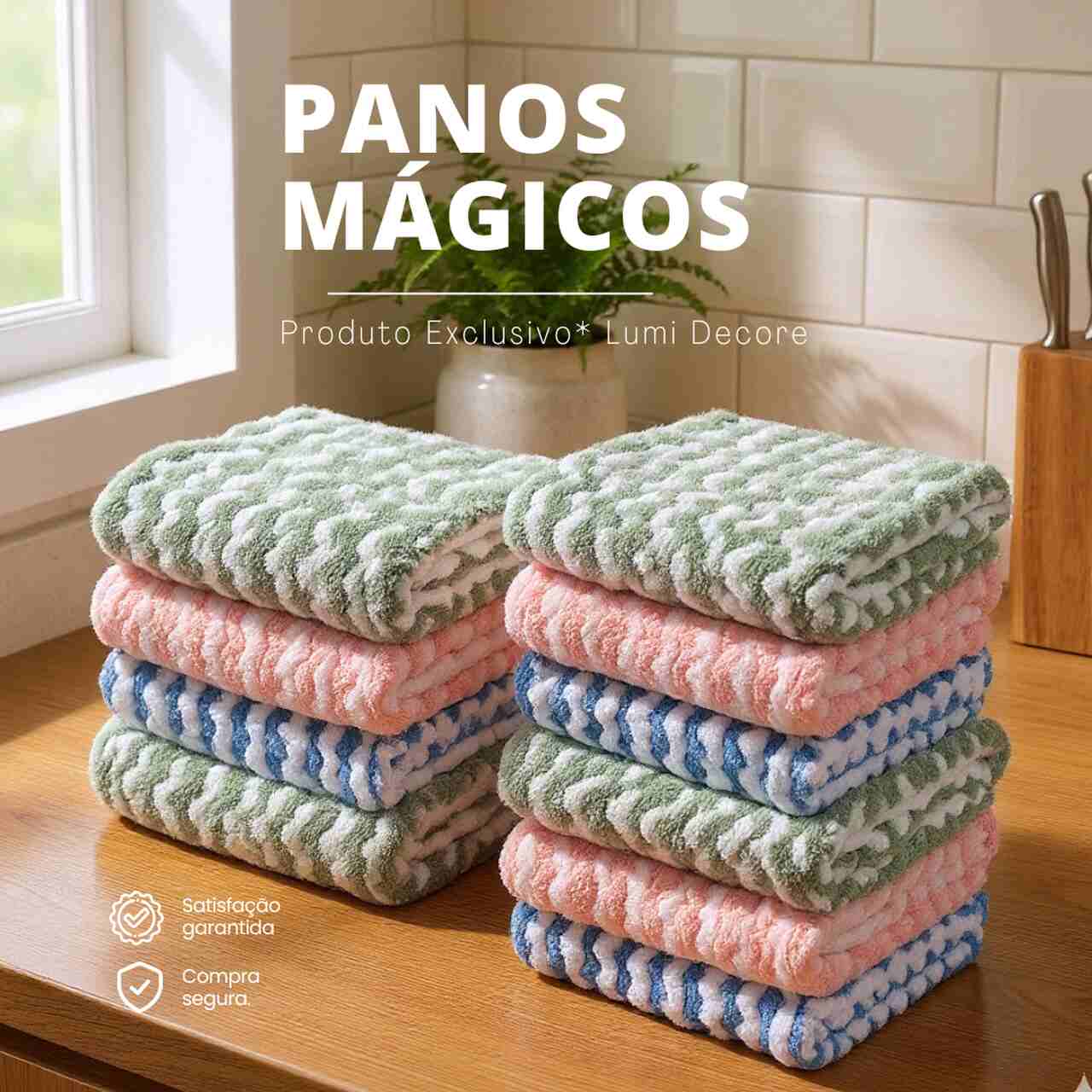 (Compre 5 Leve 10) Panos Mágicos® - Limpeza Premium Chef Atoalhado - Brinde Exclusivo - Image 10
