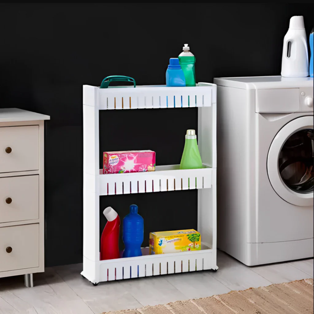 Prateleira Multiuso com Rodízios – Compacta, Versátil e Funcional - Image 2