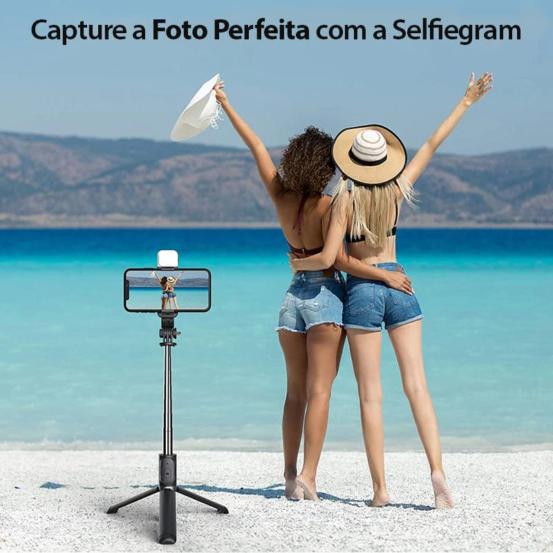 SelfieLED - Tripé Multifunções Led 4 em 1 + LED - Image 4