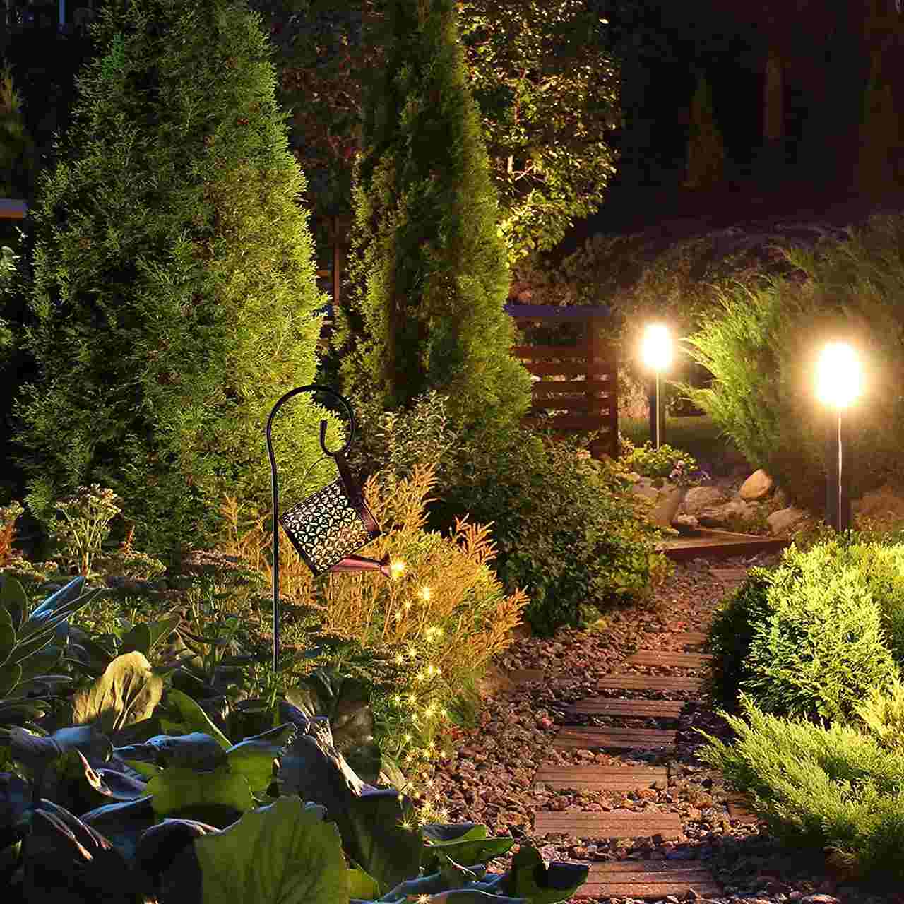 SOLARE® - Regador Encantado LEDs Solar + Suporte (Decorações, Jardins, Quintais) - Image 10