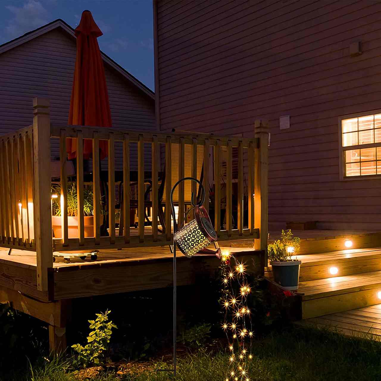 SOLARE® - Regador Encantado LEDs Solar + Suporte (Decorações, Jardins, Quintais) - Image 11