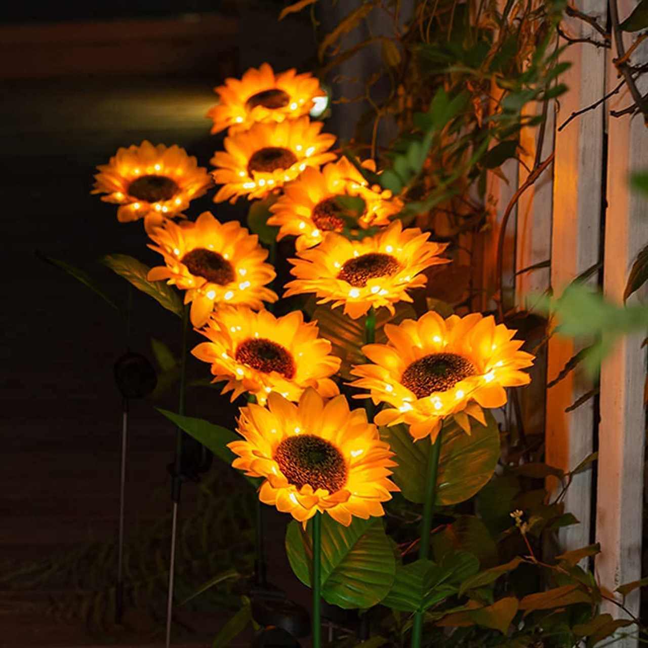 SUNFLOWER - Girassóis LED por Energia Solar (Acompanha Painel Solar) - Image 3