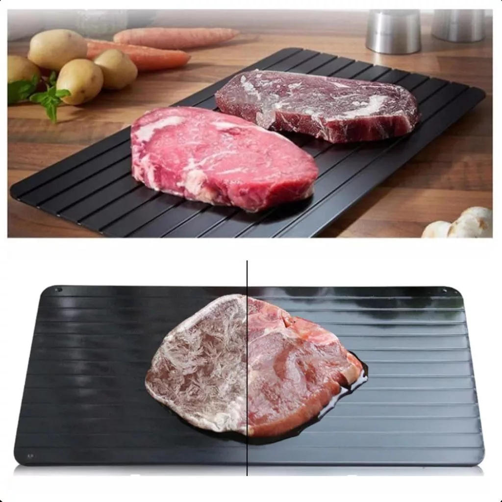 Tábua de Descongelamento Rápido e Prática - Ideal para Carnes, Frutos do Mar e Muito Mais! - Image 4