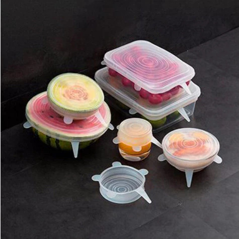 Tampas de Silicone Reutilizável (Compre 6 Leve 12) - Image 5