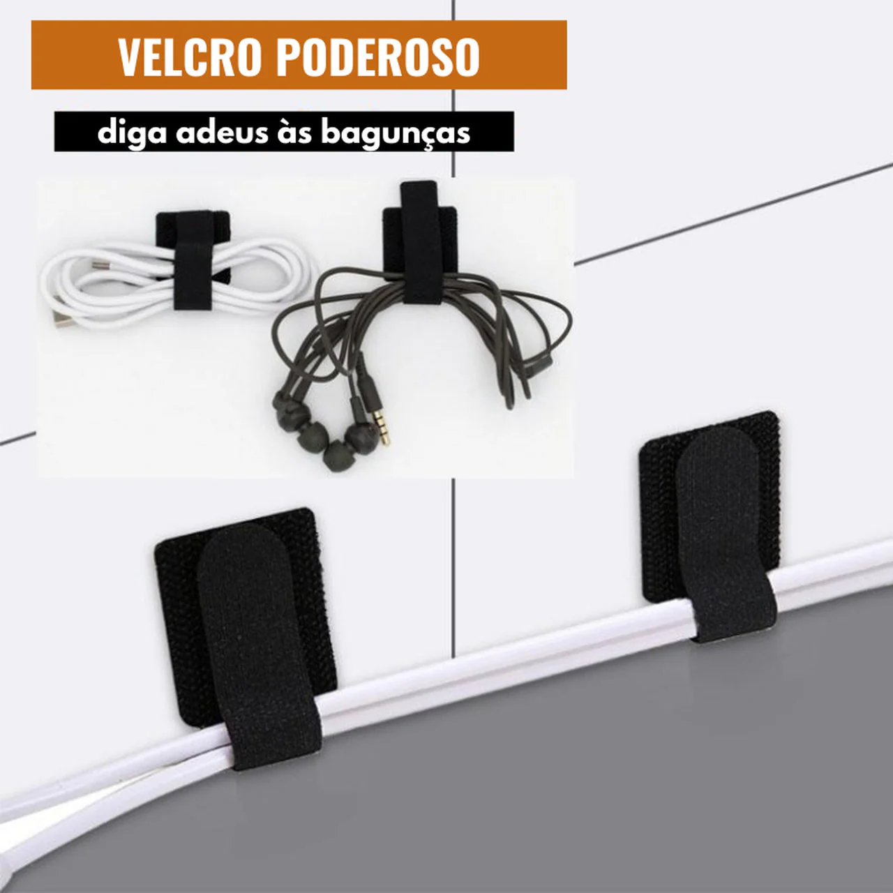 VELCRO! - Organizador de Cabos Fivela de Velcro - Dupla Face 3m - Image 4